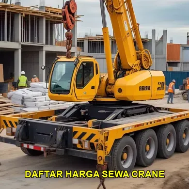 Daftar Harga Sewa Crane untuk Berbagai Kebutuhan Proyek
